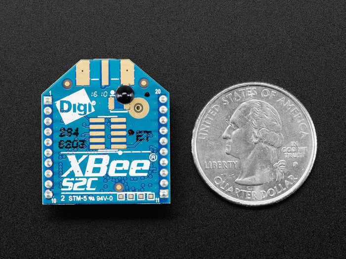 XBee Module - ZB Series S2C - 2mW with Wire Antenna (XB24CZ7WIT-004) [Discontinued] by The Pi Hut - The Pi Hut