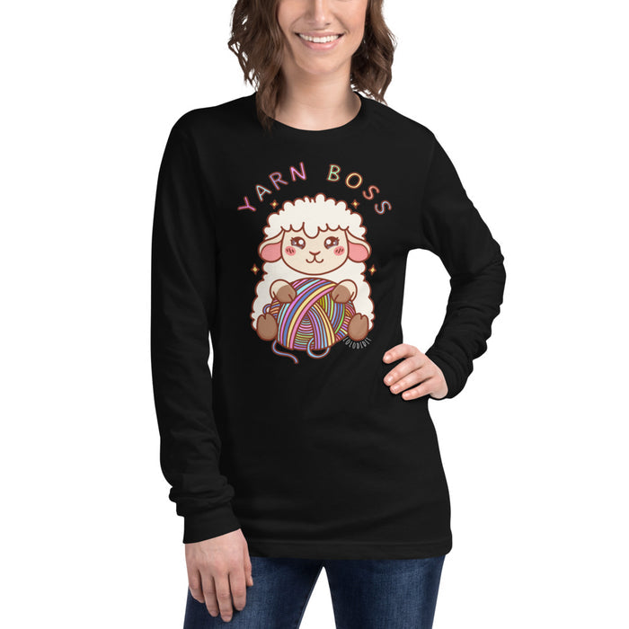 YARN BOSS - Unisex Long Sleeve Tee