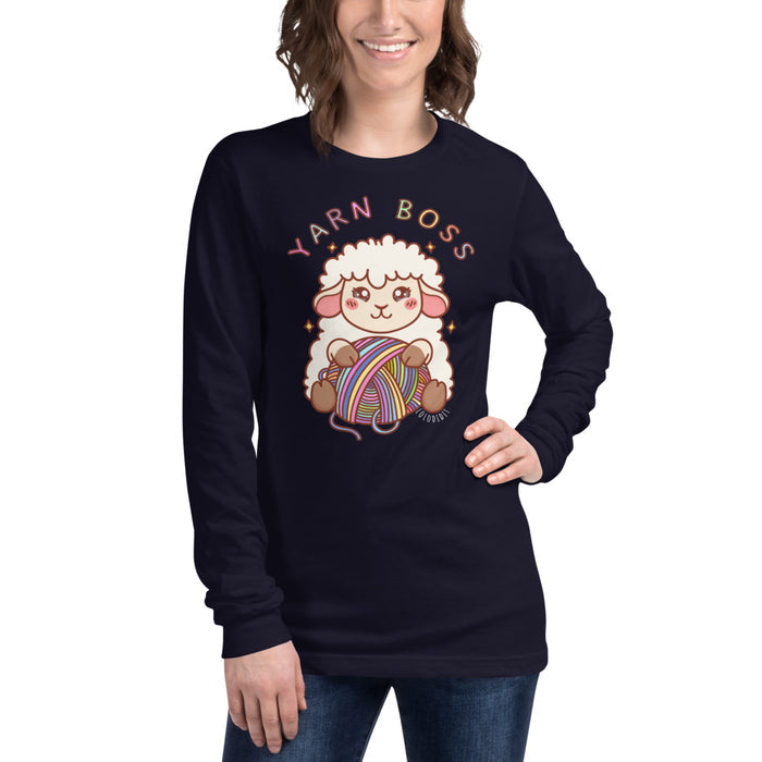 YARN BOSS - Unisex Long Sleeve Tee