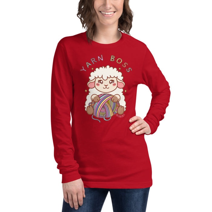 YARN BOSS - Unisex Long Sleeve Tee