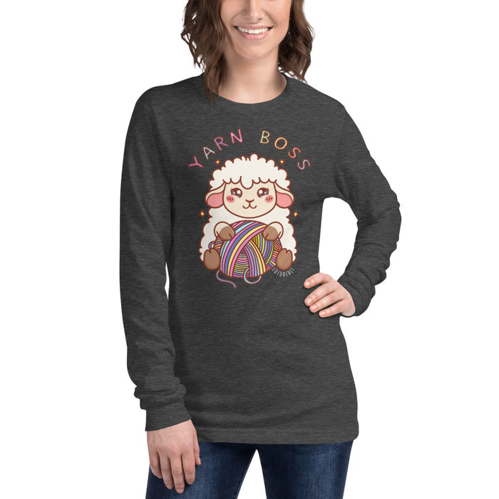 YARN BOSS - Unisex Long Sleeve Tee