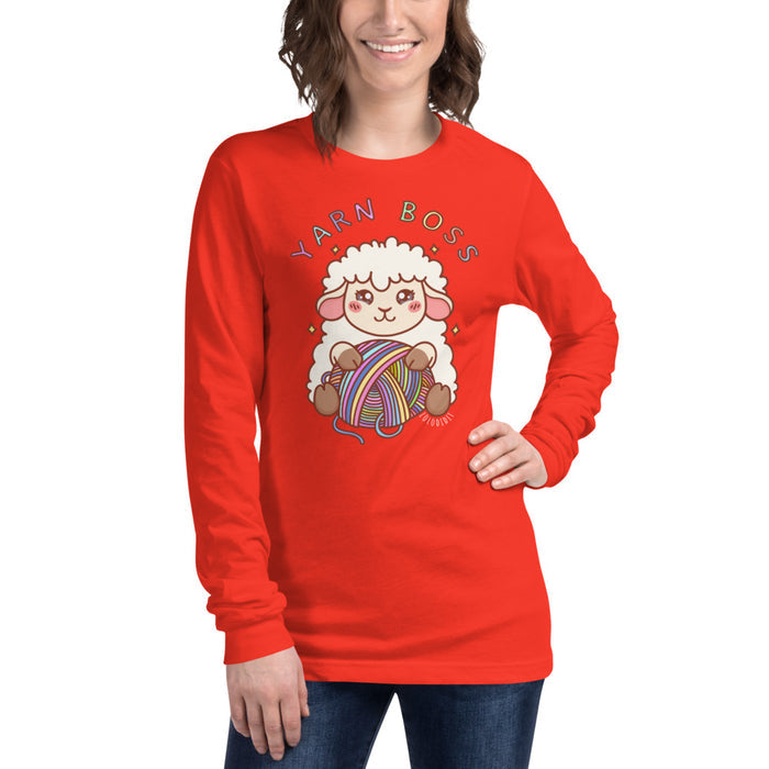 YARN BOSS - Unisex Long Sleeve Tee