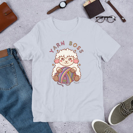 YARN BOSS - unisex t-shirt (light colors)