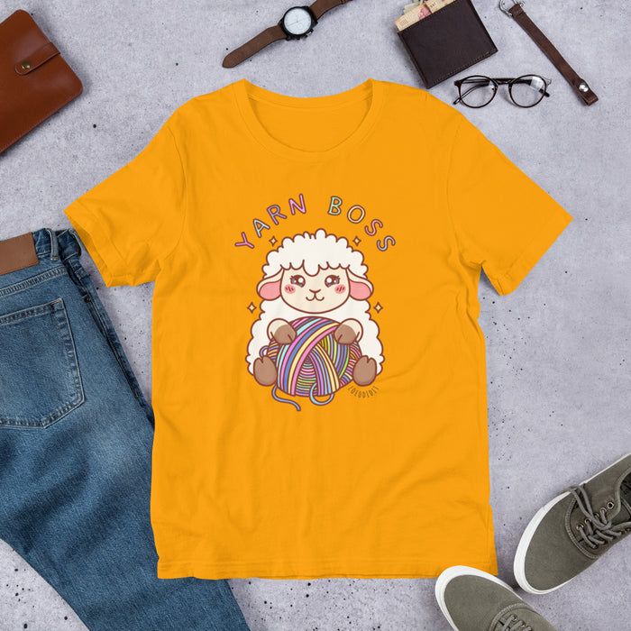 YARN BOSS - unisex t-shirt (light colors)