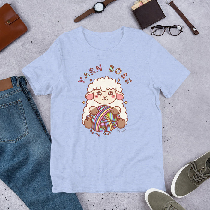 YARN BOSS - unisex t-shirt (light colors)