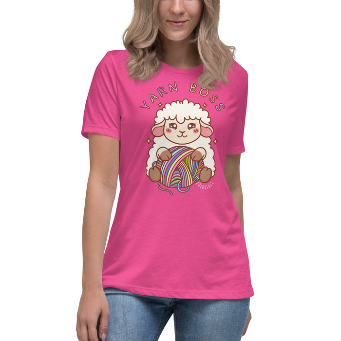 YARN BOSS - Women's Relaxed T-Shirt