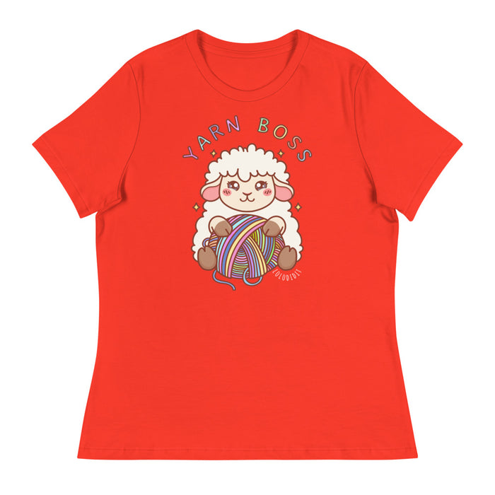 YARN BOSS - Women's Relaxed T-Shirt