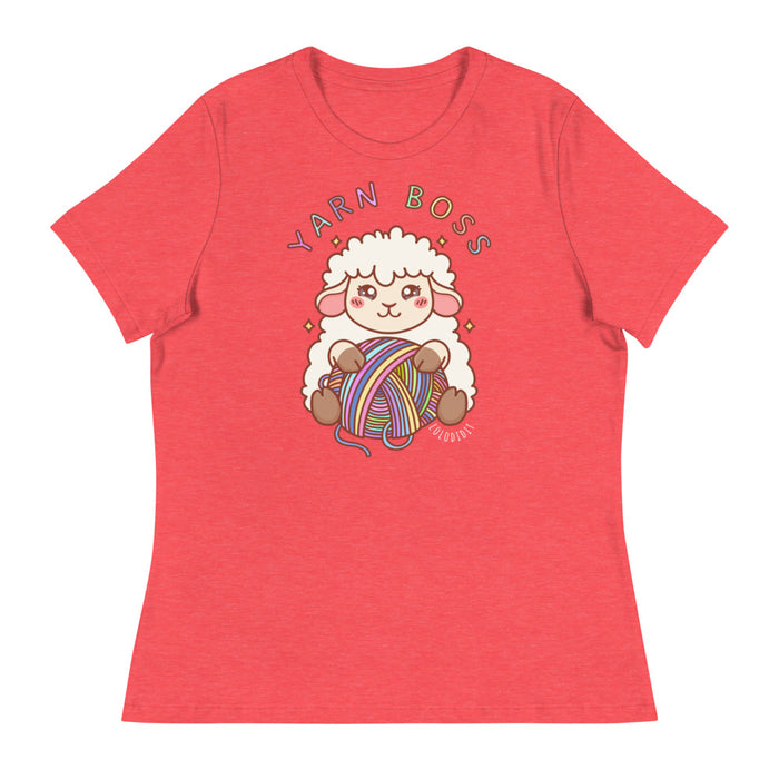 YARN BOSS - Women's Relaxed T-Shirt