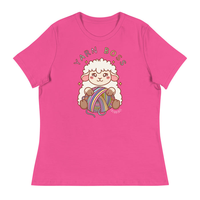 YARN BOSS - Women's Relaxed T-Shirt