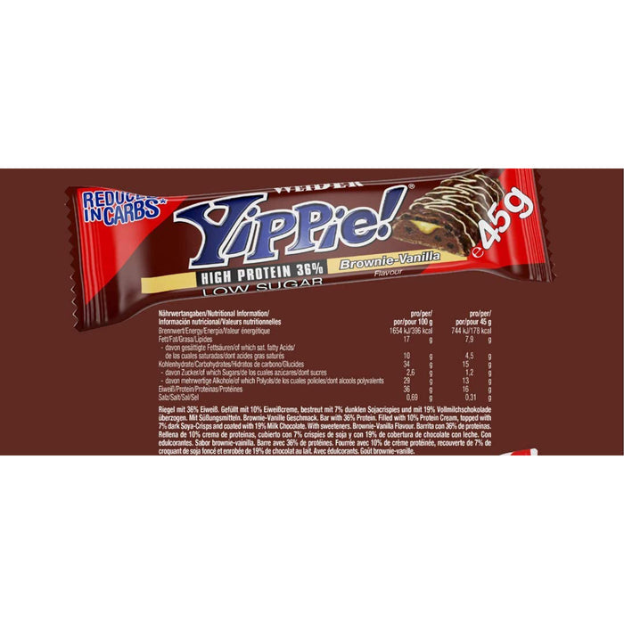 YIPPIE! Bar (12x45g) - VitalBodyPLUS.de