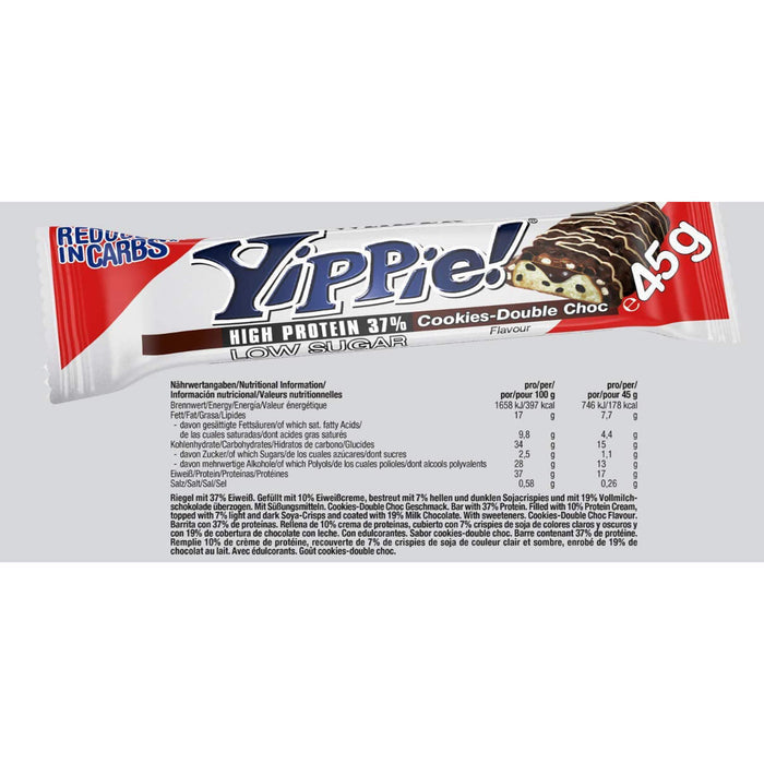 YIPPIE! Bar (12x45g) - VitalBodyPLUS.de