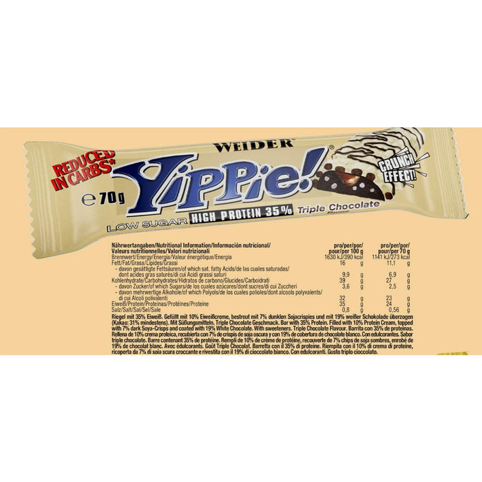YIPPIE! Bar (12x45g) - VitalBodyPLUS.de