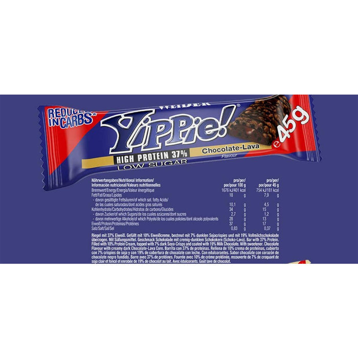 YIPPIE! Bar (12x45g) - VitalBodyPLUS.de