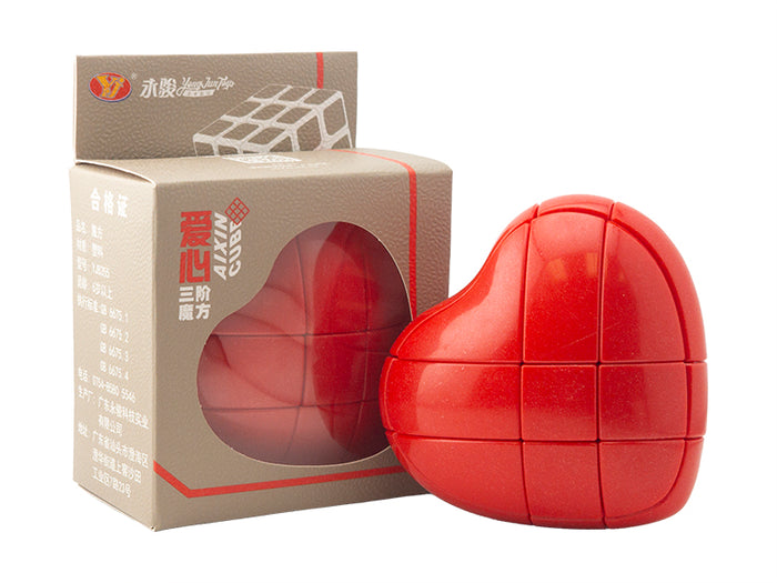 YJ 3x3 Heart Cube