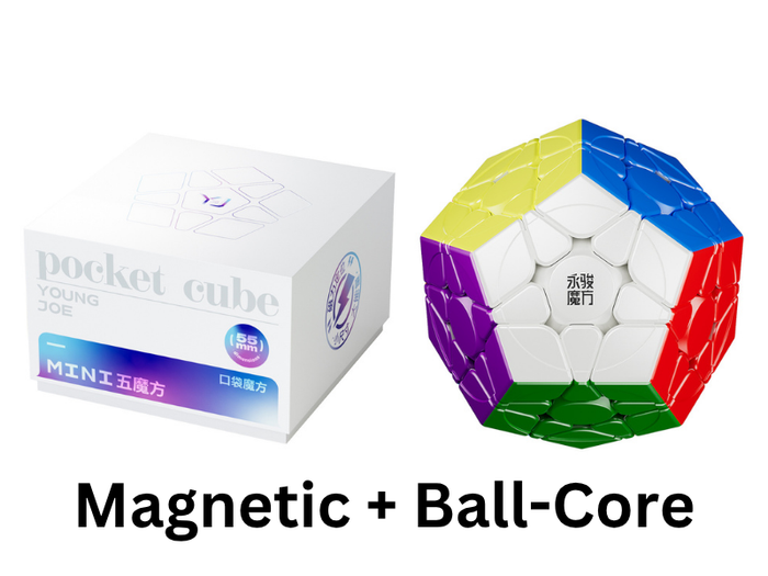 YJ Pocket Megaminx (5.5cm, Magnetic + Ball-Core) - Stickerless