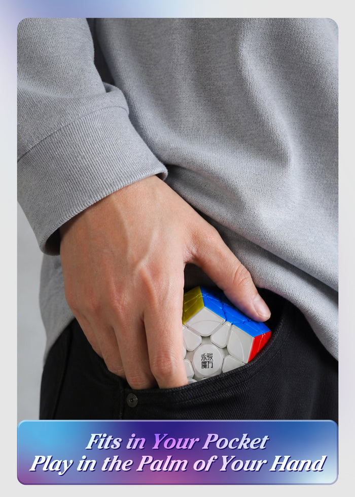 YJ Pocket Mini Megaminx (5.5cm, Magnetic)