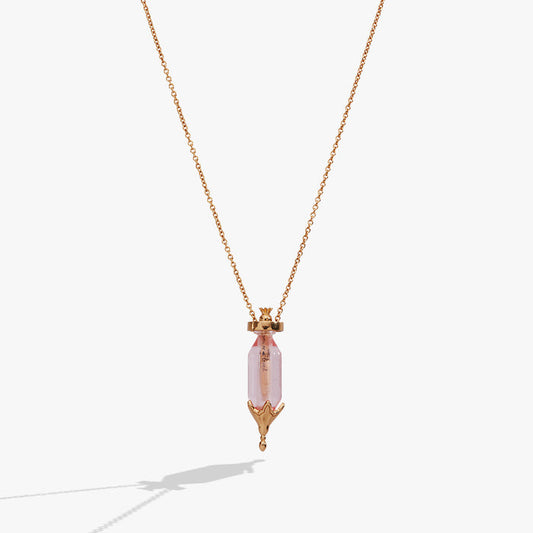 'You Are Loved' Potion Bottle Slider Necklace