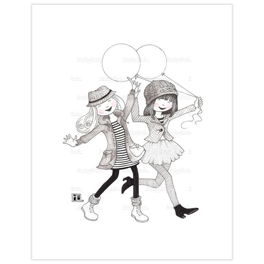 Young Fun Fine Art Print