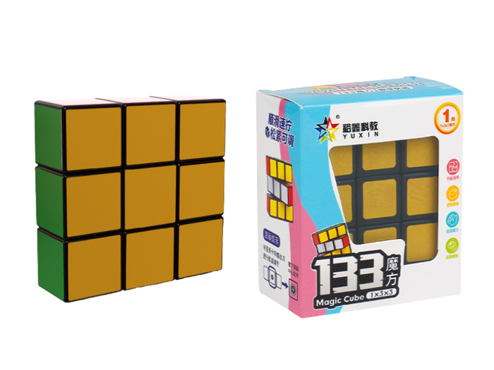 YuXin 1x1x3 Floppy Cube V1 - Black