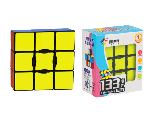 YuXin 1x1x3 Floppy Cube V2 - Black