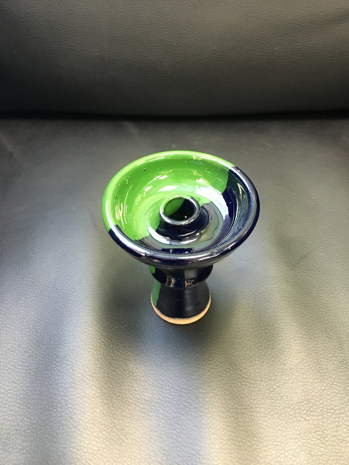 ZAHRAH CLAY PHUNNEL BOWLS 9"