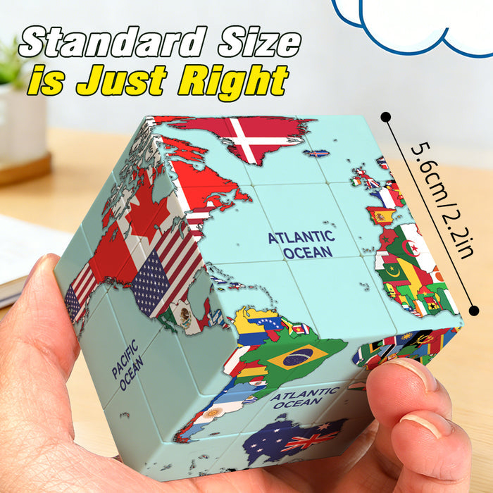 Ziina World Map 3x3 (Flags)
