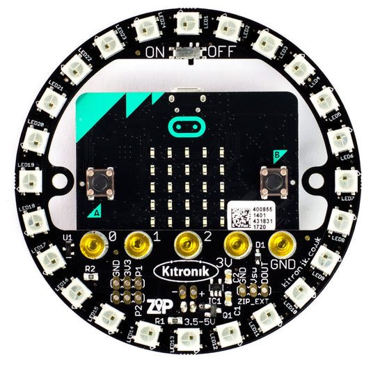 ZIP Halo for the BBC micro:bit by Kitronik - The Pi Hut
