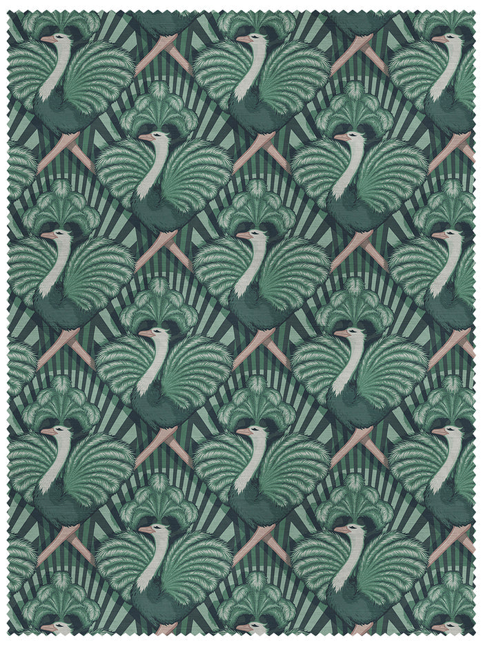 Zsa Zsa 'Bottle Green' Linen