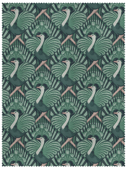 Zsa Zsa 'Bottle Green' Linen
